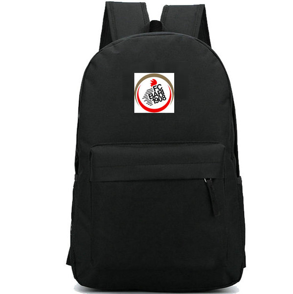 Bari backpack FC 1908 daypack Football club schoolbag Soccer team rucksack Sport school bag Outdoor day pack