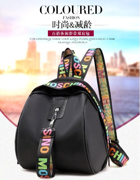 2019 women lightweight comfortable fashion backpack handbag wallet shoulder travel school Oxford cloth storage bag Girls School Bags Female