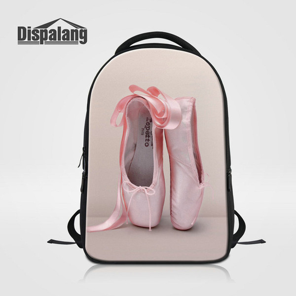 3D Ballet Girl Printing School Backpack Women's Fashion Travel Shoulder Bags Mochilas Mujer Female Laptop Bag Rucksack Ladies New Sac A Main