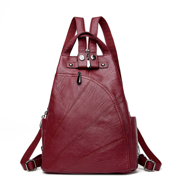 Bolsa Feminina Bags For Women Leather Backpack