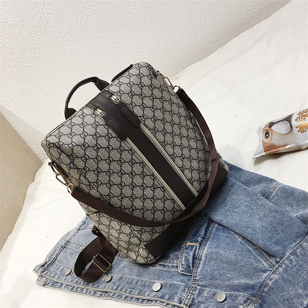 Women Backpack Purse Waterproof Pu Leather Anti-Theft Rucksack Fashion School Shoulder Bag