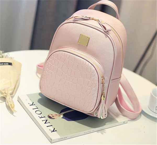 New Korean Version Of Backpacks Women's Backpacks Fashion Embossed Single Shoulder Crossbody Bag