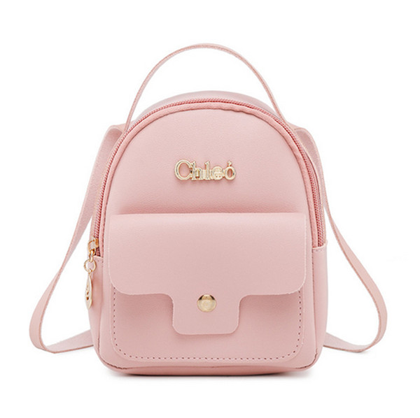 Casual Backpack Bolsos Mujer Simple Woman Mini Backpack