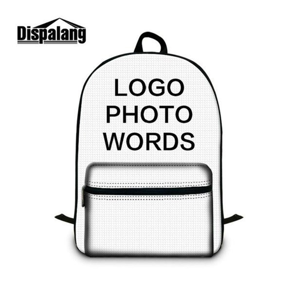 Personalized Customize Backpack To School Children Unique Custom Schoolbags Bookbags Women Men Portable Outdoor Laptop Bags Mochila Rucksack