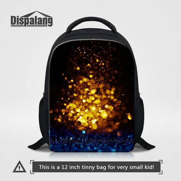 New Popular 12 Inch Bookbag For Boys Personality Galaxy Universe Space Pattern Kids Backpack School Bag Baby Mini Rucksack Children Knapsack