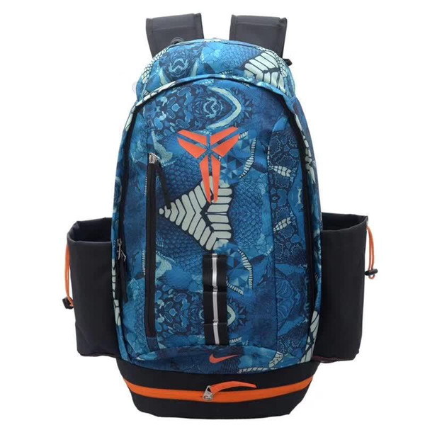 Wholesale-Real KOBE bags football soccer back pack outdoor sports bag soccer fans souvenir bag backpack sport bags for men