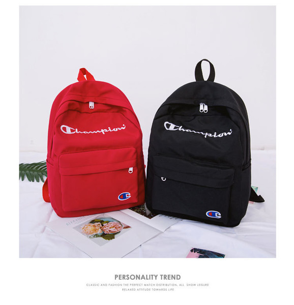 Fashion Designer Backpacks Outdoor Sports Backpack Women Mens Backpack Brand Letter Embroidery Nylon Big Soft Casual Bags Great Quality