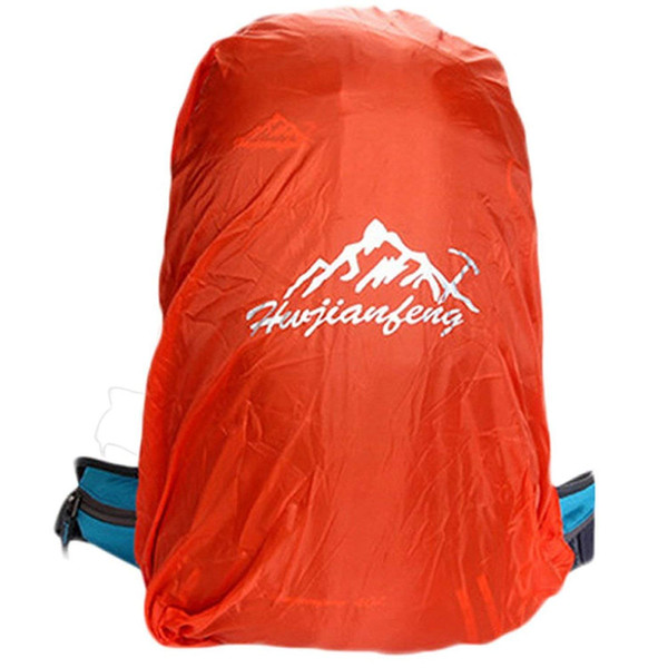 Waterproof Backpack Rain Cover Suit 20L to 80L Backpack Water Resistant Lightweight Durable Orange Brand New