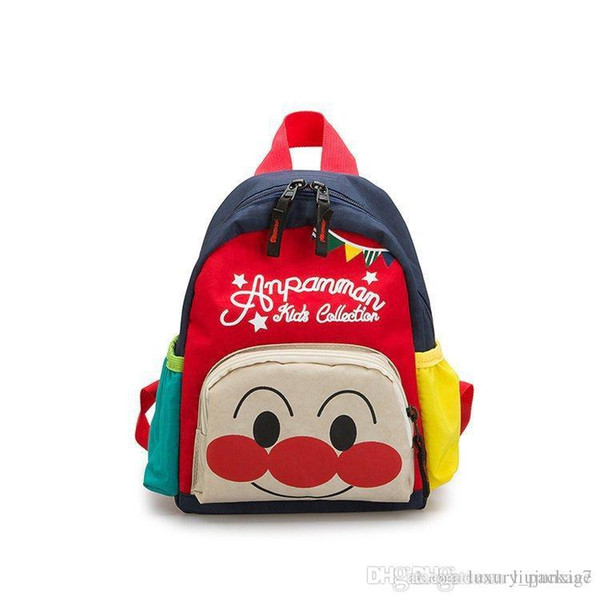 Children's backpacks, boys and girls, schoolbags, cute bread, baby backpack