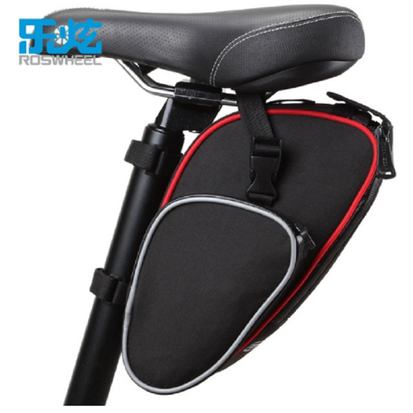 Bicycle Saddle Bag Seat Post Storage Tail Bag Pouch Cycling MTB Road Folding Rear Pannier Back Package Storage