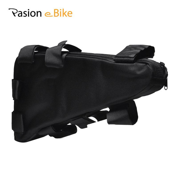 PASION E BIKE Waterproof Electric Bicycle Triangle Battery Bag Black Bicycle Pack Frame Triangle Outdoor Bags MTB Pouch