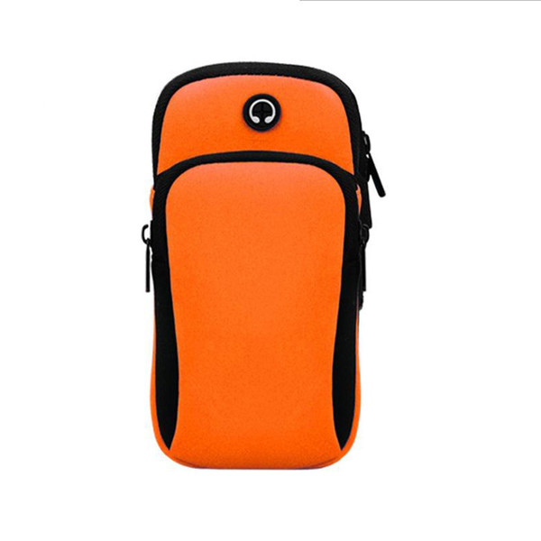 50PCS DHL Running mobile phone arm bag Sport & Outdoor Packs men's and women's sports running arm bag cycling bags