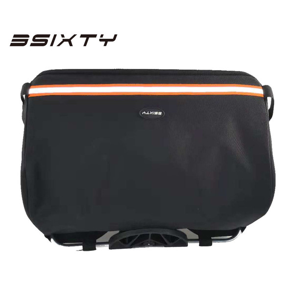 3SIXTY Foldable Waterproof Front Basket for Brompton Vegetable Nylon Fabric Bag