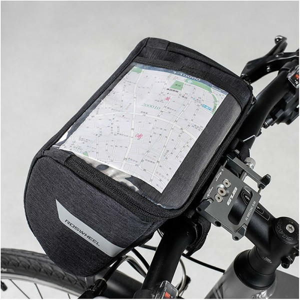 Roswheel ROSWHEEL Bike Bag Bicycle Bags Touch Screen Mobile Phone Bag Handlebar New Products Front 111467