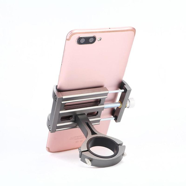 Bicycle Phone Holder Bike Motorcycle Handlebar Clip Stand GPS Mount Bracket For Universal Mobile Cell Phone Holder Bike