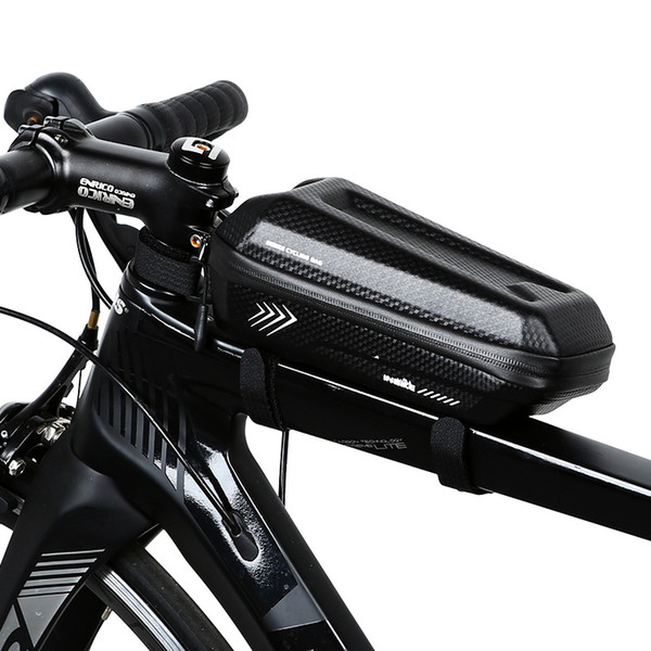 Bike Bag Front Frame Top Tube Bags EVA Rainproof Cycling Handlebar Bags Bicycle Accessories bolsa bicicleta Black Bicycle Bag