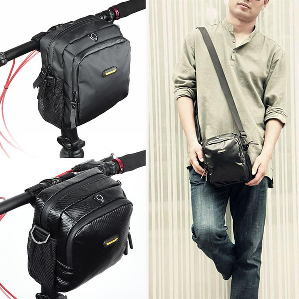 Bicycle Front Bag Package Waterproof Bag Folding Bike Hand Fashion Large Capacity Cycling Travelling Shoulder