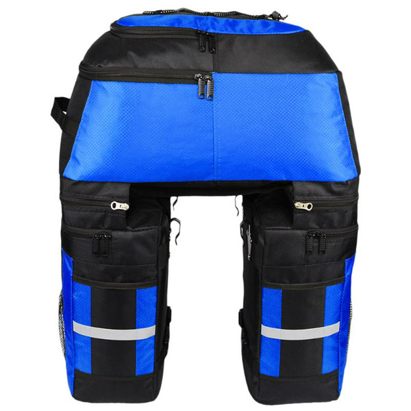 70L Bike Trunk Bag Bicycle Luggage Carrier Bag Cycling Bicycle Rack Rear Seat Pannier accessoriescase for