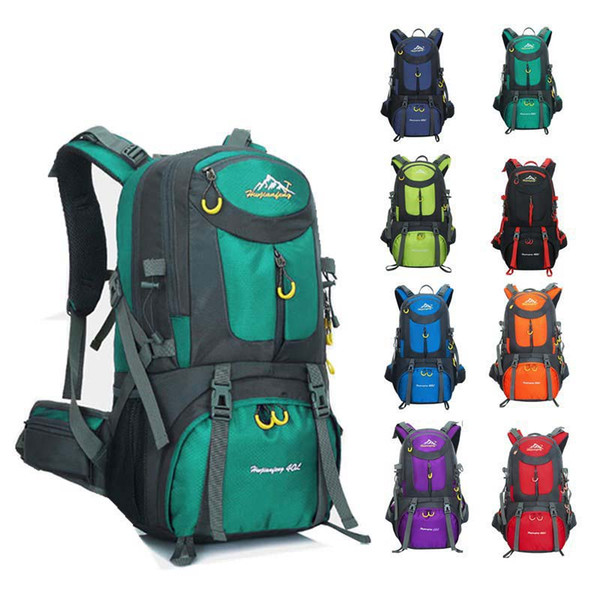 Climbing Bag Hiking Travel Backpack Large Capacity Outdoor Sport Shoulder Bag Multicolor Outdoor Tourism Backpack High Quality