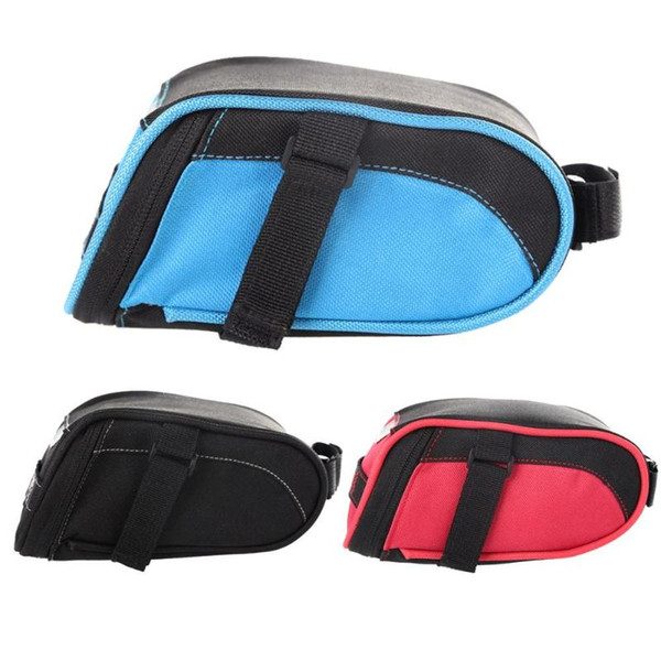 B-SOUL Bicycle Bag Cycling Bike Waterproof 600D Nylon Storage Saddle Bag MTB Seat Tail Rear Pouch Bicycle Bags 3Colors