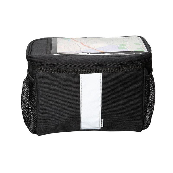 SAHOO Waterproof Bicycle Handlebar Bag Bike Front Basket Bag Insulation