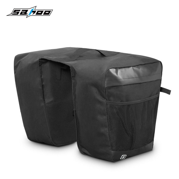 SAHOO 142004 Waterproof Bicycle Pannier Bag Bike Multifunctional Bike Carrier Bag Bicycle Trunk Pack For Cycling