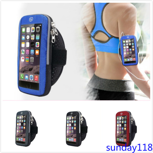 Original Sports Arm Bag Running Touch Screen Mobile Phone Arm Bag Outdoor Fitness Waterproof Arm Bag Sports Equipment Unisex