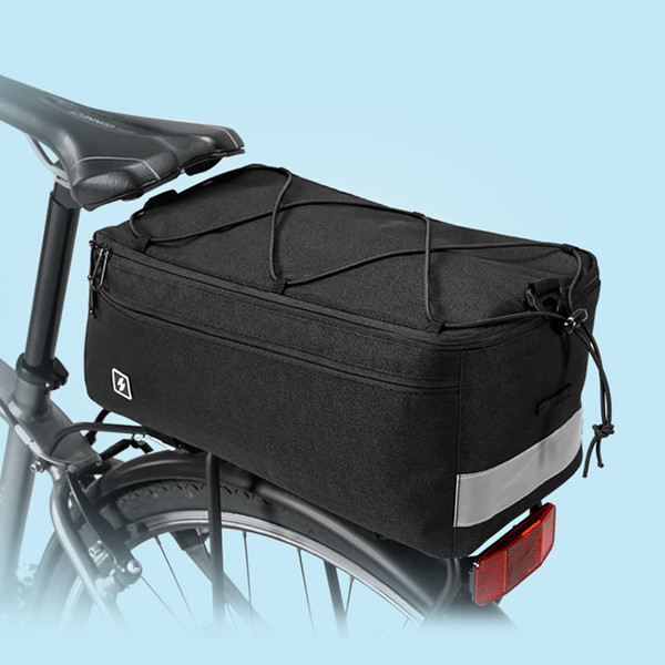 8L 300D Mountain Road Bicycle Bag Bike Bag Cycling Rear Seat Rack Trunk Carrier