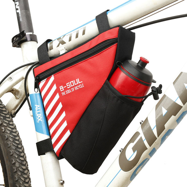 Bicycle Bag 5 Colors Bike Triangle Bags For Bicycle Front Frame Pannier Cycling Top Tube Pouch Water Bottle Accessories