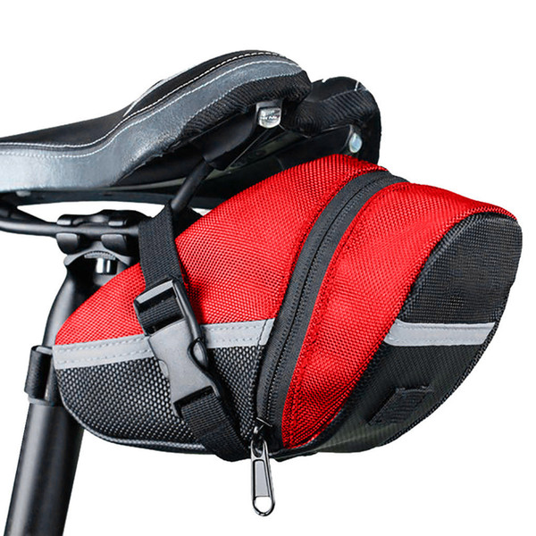 2019 New Bicycle Bike Waterproof Storage Saddle Bag Seat Cycling Tail Rear Pouch #NN0311