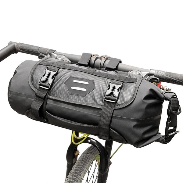 Waterproof Bike Bag Large Capacity Handlebar Front Tube Bag Bicycle Pocket Shoulder Backpack Cycling Bike Accessories Handle