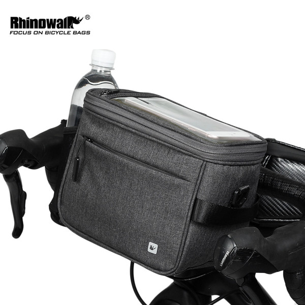 4.5L Multifunction MTB Road Folding Bike Storage Bag Touch Screen Pouch Panniers Waterproof Bicycle Handlebar Front Tube Bag