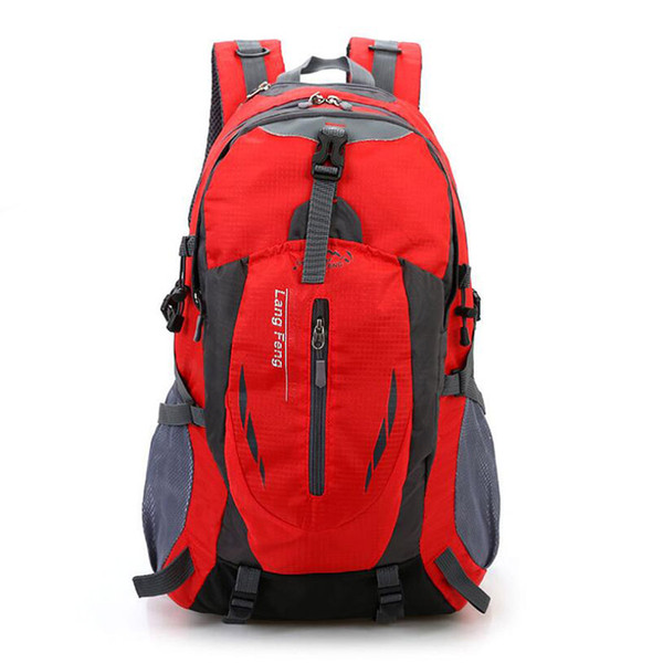 Sports Leisure Travel Outdoor Backpack Shoulder Bag Men Waterproof Bulk Travel Mountaineering Bags Women Tide Package