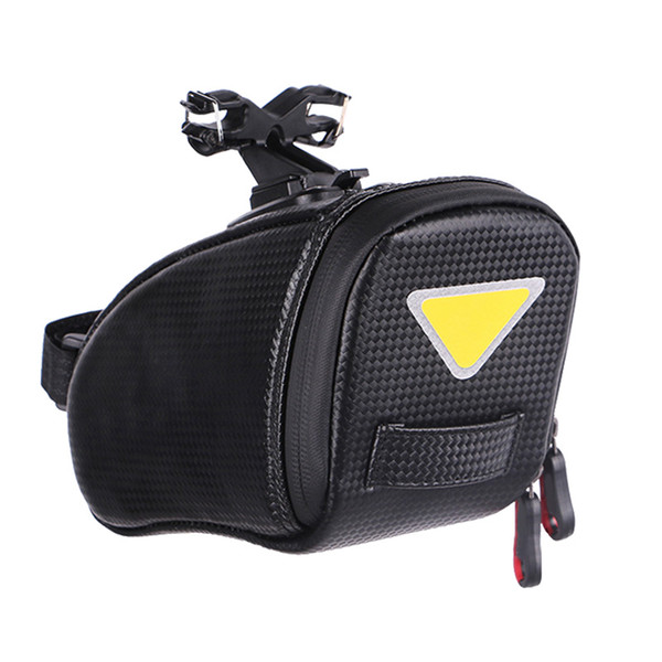 Bicycle Saddle Bag Bike Tube Rear Tail Seatpost Bag with Ligh Hook Cycling Bike Bags Rainproof Reflective