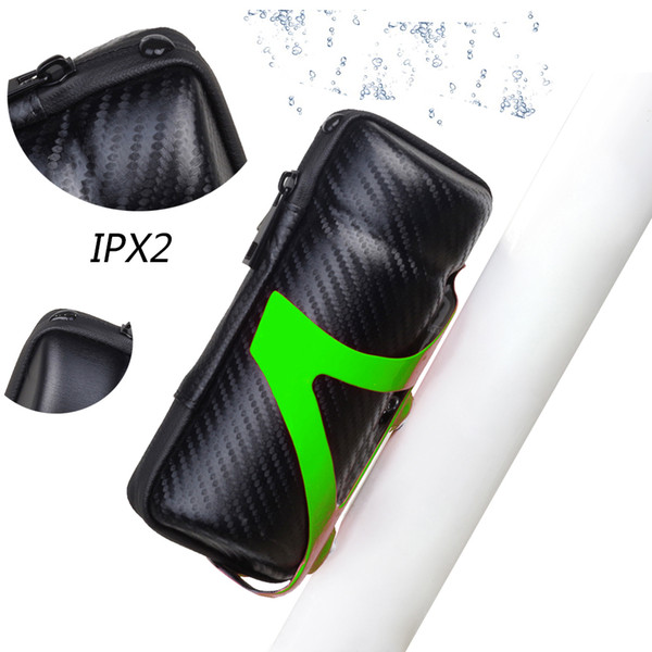 IPX2 Waterproof Bicycle Front Frame Tube Bottle Tools Bag Sport Cycling Bike EVA Storage Bags Cycling Bicycle Repair Tool Box