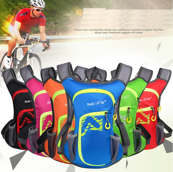 High quality unisex use outdoor pig capacity six colors riding cycling sport packbag