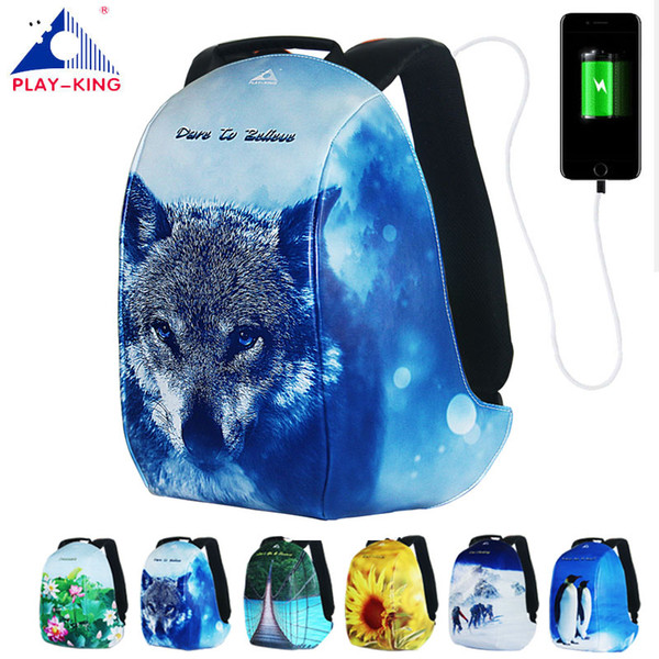 Anti Theft Laptop 2018 Fashion laptops computers memoria USB Charging Travel Bag mens shoulder bag france wholesale gift bags mens gym BAG