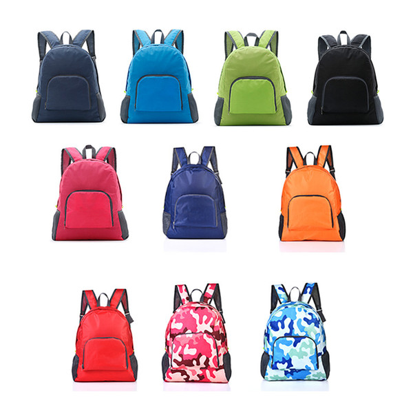 Casual Fashion men Portable Multifunctional Travel Bags Foldable backpack Shoulder Bags Women's Shoulder Bags Outdoor Sports Backpack