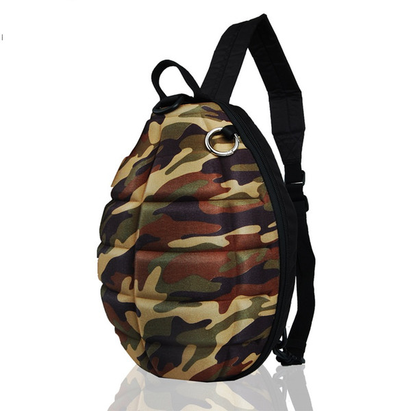 Designer backpack couple sling Bomb bag men women Fashion personality bag kindergarten shoulder sling chest b turtle shell schoolbag