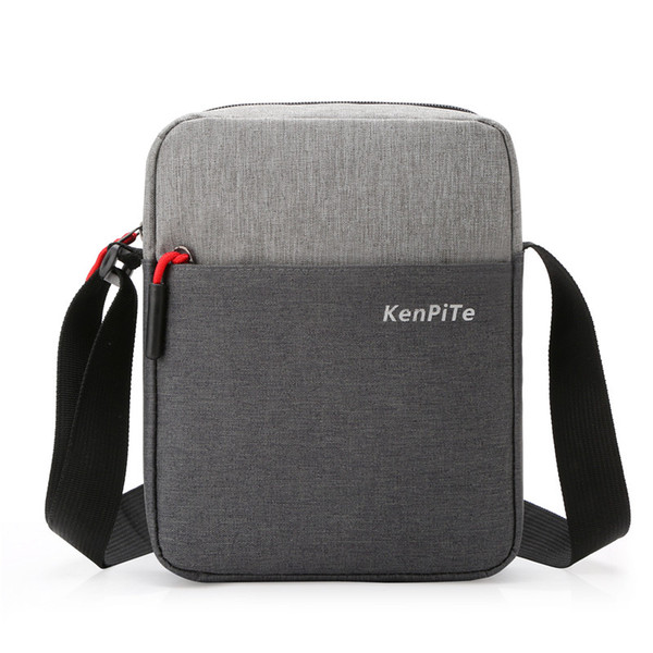 Shoulder Bag Made in China Men's Shoulder Bag Outdoor Messenger Bag Black Red Pouch Birthday Gift FS-7221
