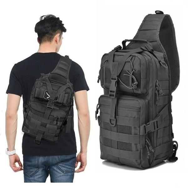 Military Tactical Assault Pack Sling Backpack Army Waterproof EDC Rucksack Bag for Outdoor Hiking Camping Hunting trekking travelling