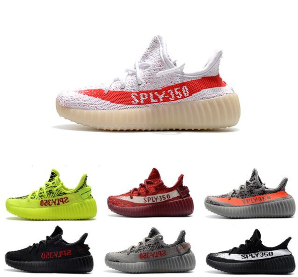 True Form Infant 350 Hyper space Kids Running shoes Clay Kanye West Fashion toddler trainers big small boy girl Children Toddler sneaker