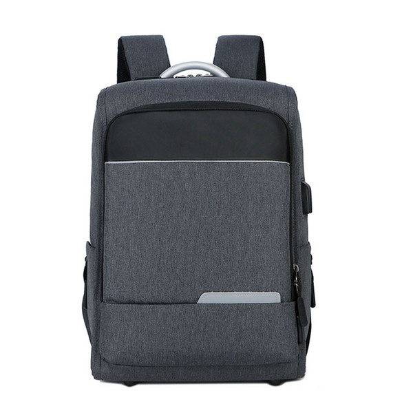 New travel backpack dark safety reflective stripe cycling shoulders bag men women durable oxford burden release shoulder bag