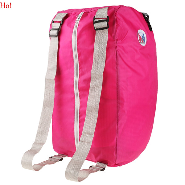 Hot Folding Nylon Bags Women Travel Backpack Bags Large Capacity Luggage Bags Backpacks Travel Bag Day Packes Bluse Green Rose Red SV005271