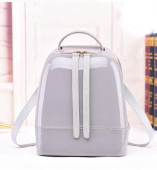 19 spring and summer ladies new products PVC backpack designer six-color optional backpack luxury candy color handbags brand ladies bag