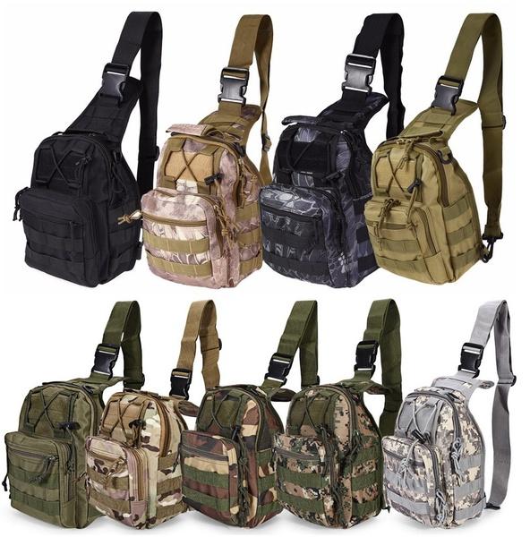 Portbable Outdoor Military 600D Oxford Fabric 9 Colors 10L Messenger Bag Camping Travel Hiking Trekking Shoulder Backpack