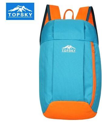 Topsky outdoor city travel men and women shoulder bag mountaineering bag splash water marathon running small backpack 15L