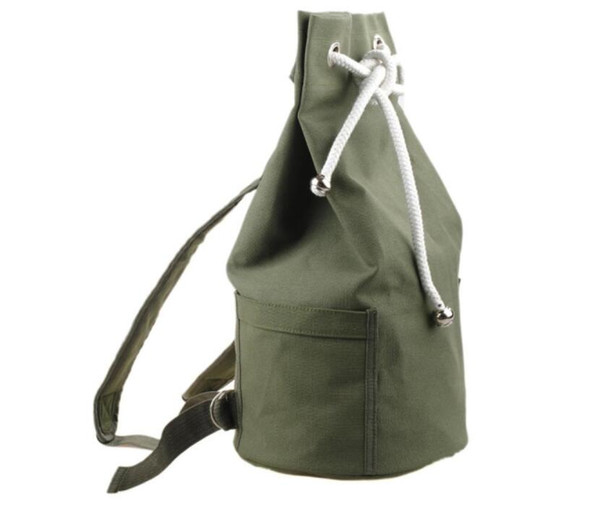 Canvas Backpack Shoulder Bag Sports Travel Duffle Bag Hand Luggage