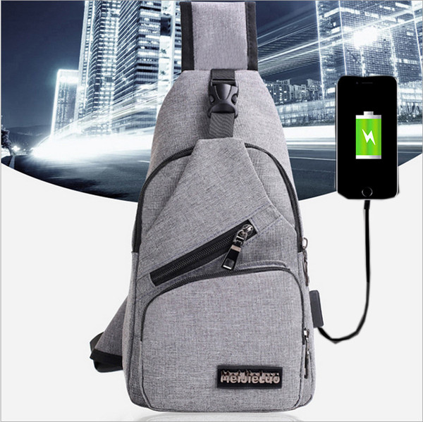 USB Design Sling Bag Wallet Gift Large Capacity Handbag Hot-Selling Crossbody Bag Drop shipping Bags