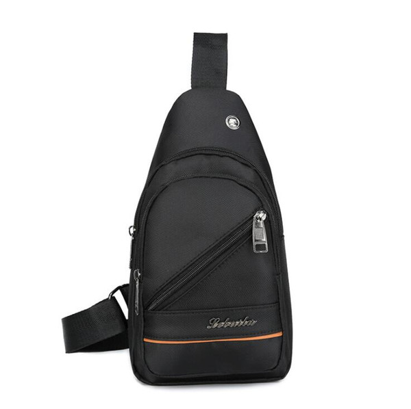 2019 Wholesale Men one shoulder inclined bag Leisure chest bag Oxford cloth Women mobile bag High-capacity Sport&Outdoor Packs Day Packs Z09